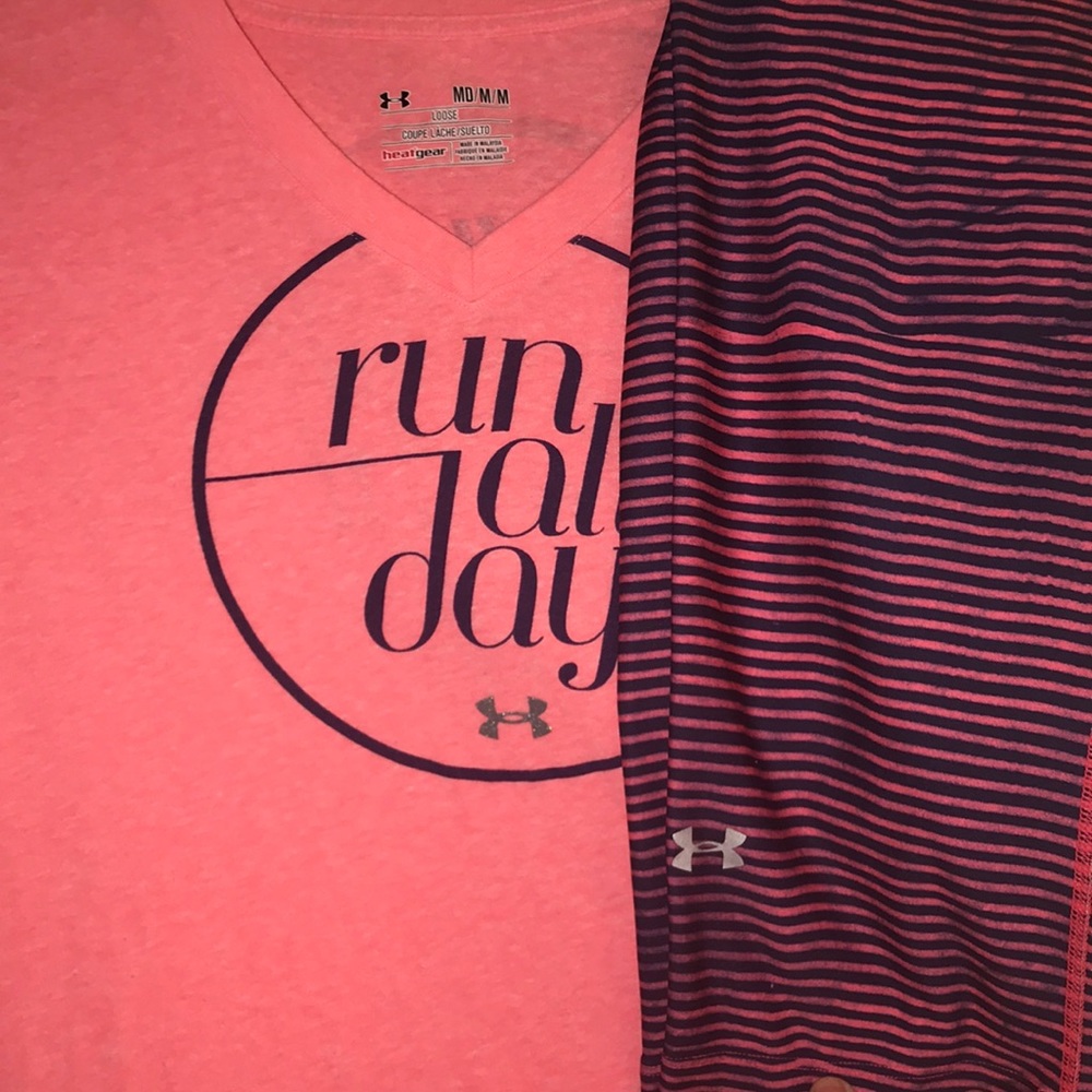 Under Armour work out outfit!